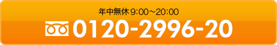 年中無休9:00～20:00　フリーダイヤル0120-2996-20