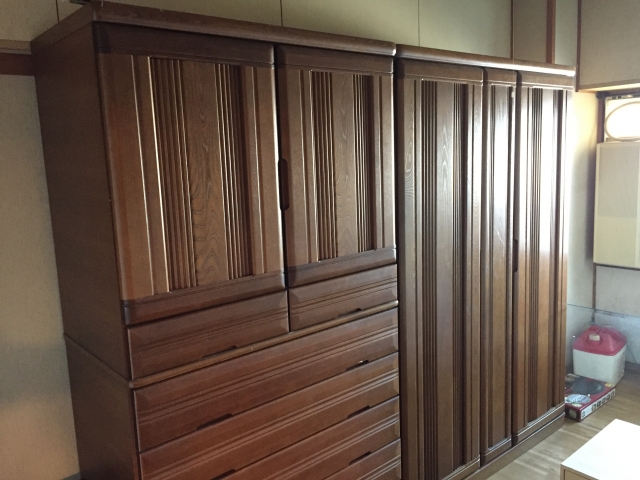 タンスを捨てる方法について 大阪 かたづけ招き猫